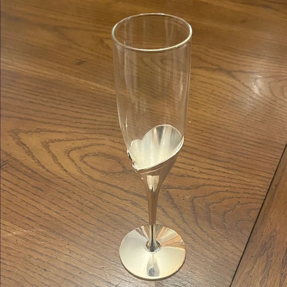 Lenox‎ True Love Silver Plated Champagne Flute